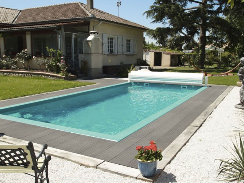 Piscine coque Platinium 10 avec ou sans volet